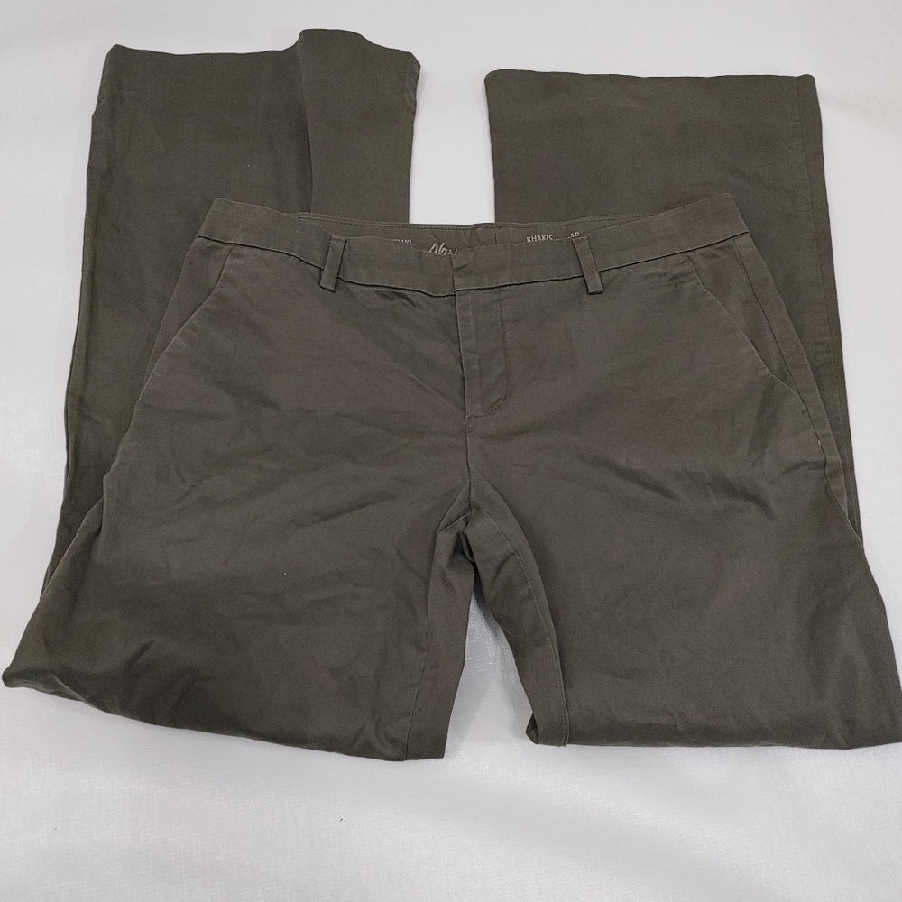 Gap Perfect Khaki Pants Gray Size 12